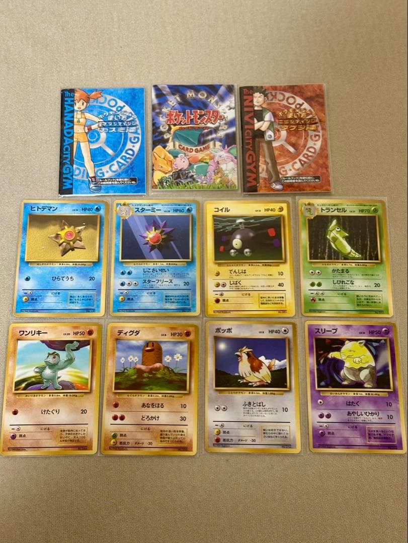 ポケカ引退品】豪華まとめ 旧裏 初版 リザードン ピカチュウ 三犬