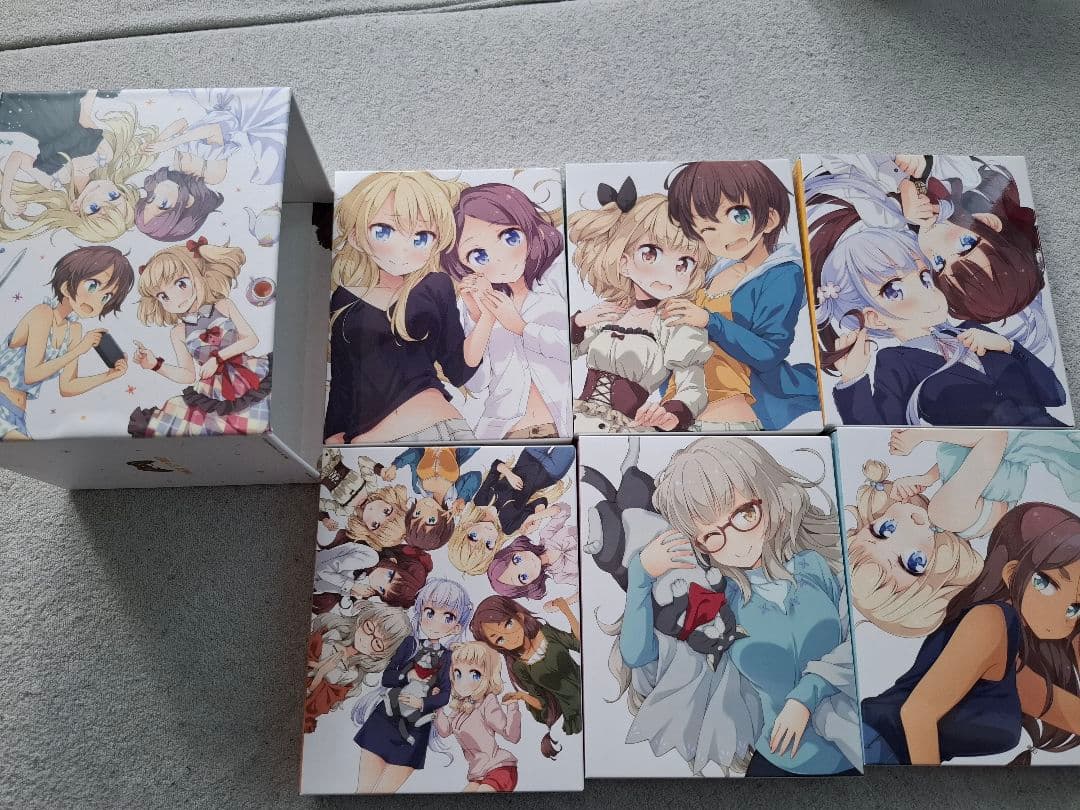 NEW GAME！1期、2期（初回限定版）全6巻セットDVD+OVA