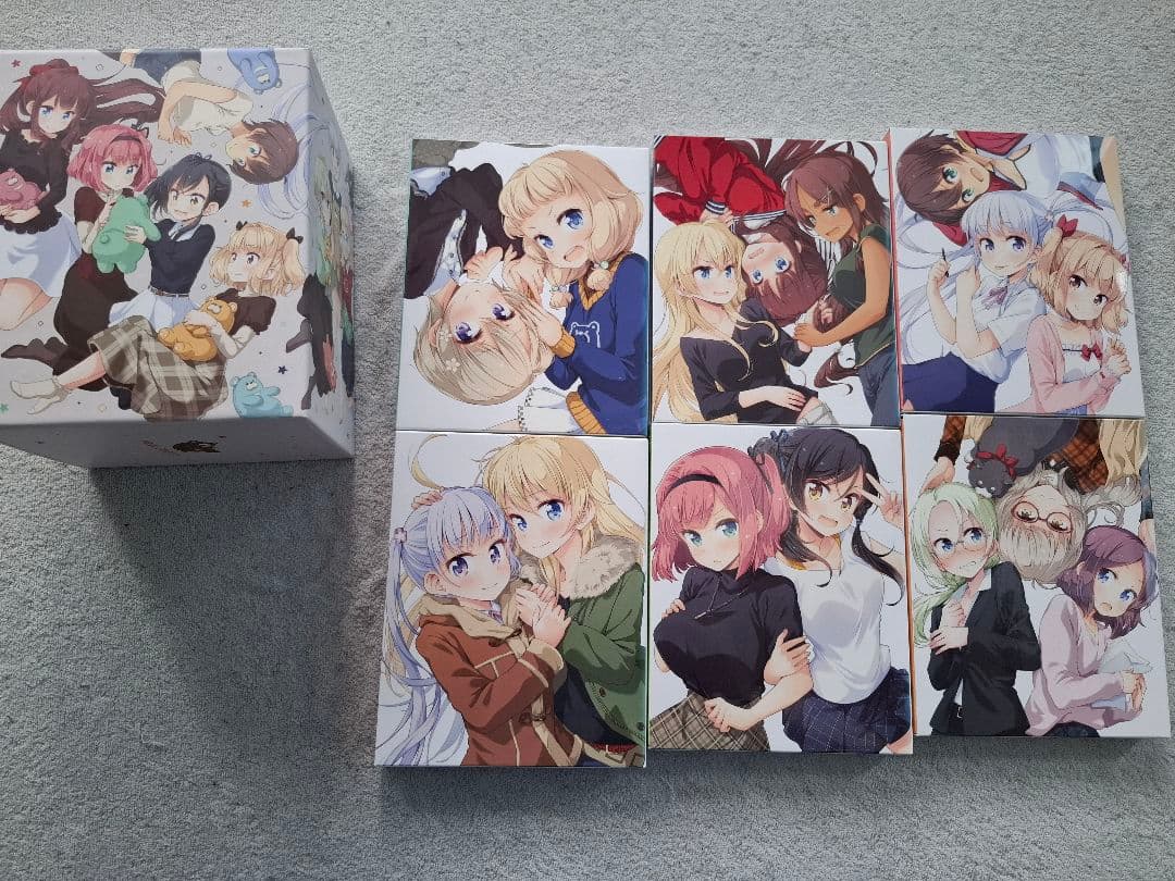 NEW GAME！1期、2期（初回限定版）全6巻セットDVD+OVA