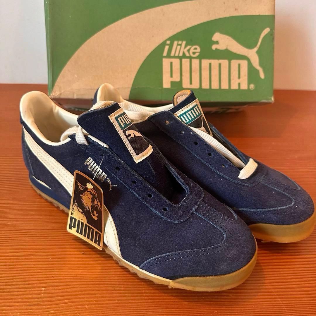 希少 新品未使用 デッドストック70-80s PUMAスエードスニーカー - メルカリ
