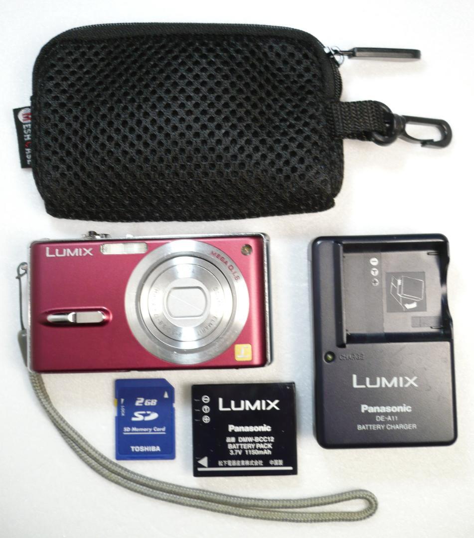 LUMIX★DMC-FX9⭐️極美品⭕️安心の実働品★レッド 91h+7aPG6PL._AC_UF350,