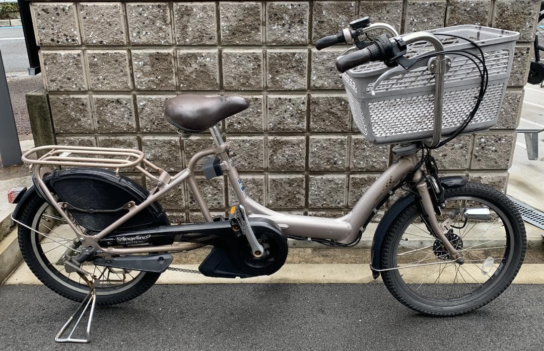 ブリヂストン 電動アシスト自転車 アンジェリーノプティットe 20型 中古電動自転車 ブリヂストン アンジェリーノ プティット e ブラック