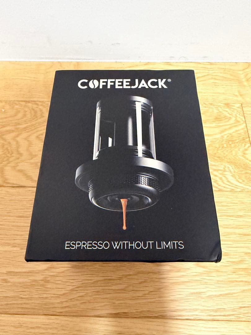 Coffee Jack エスプレッソマシン　新品 COFFEEJACK™】ポケットサイズの極上エスプレッソマシンが日本上陸