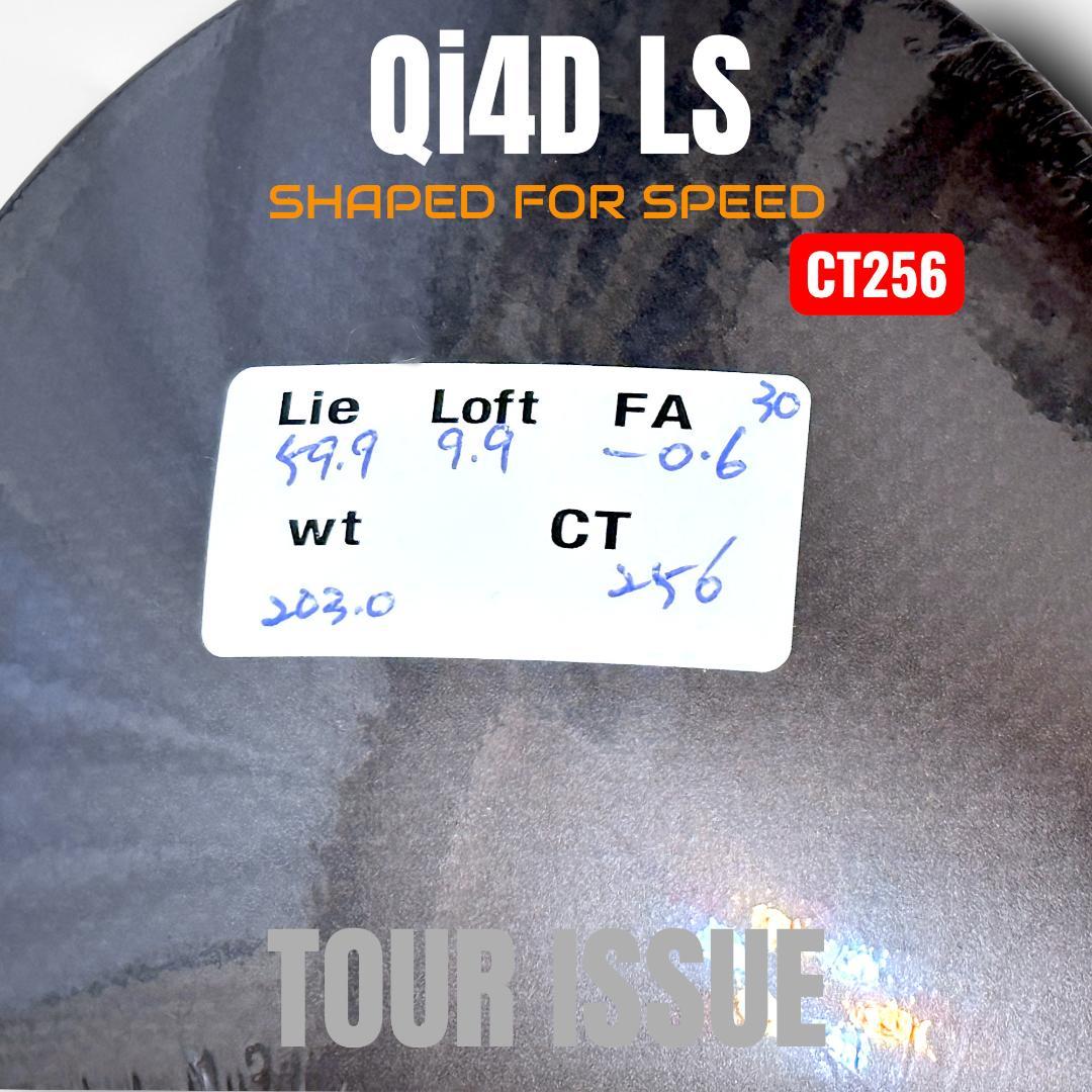 超極限反発 CT256☆ツアー支給☆Qi4D LS・ツアーヘッド 9度☆新品
