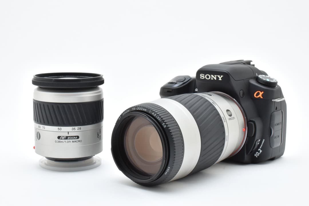 美品 Sony a300 スマホ転送OK ダブルレンズキット #8987 - メルカリ