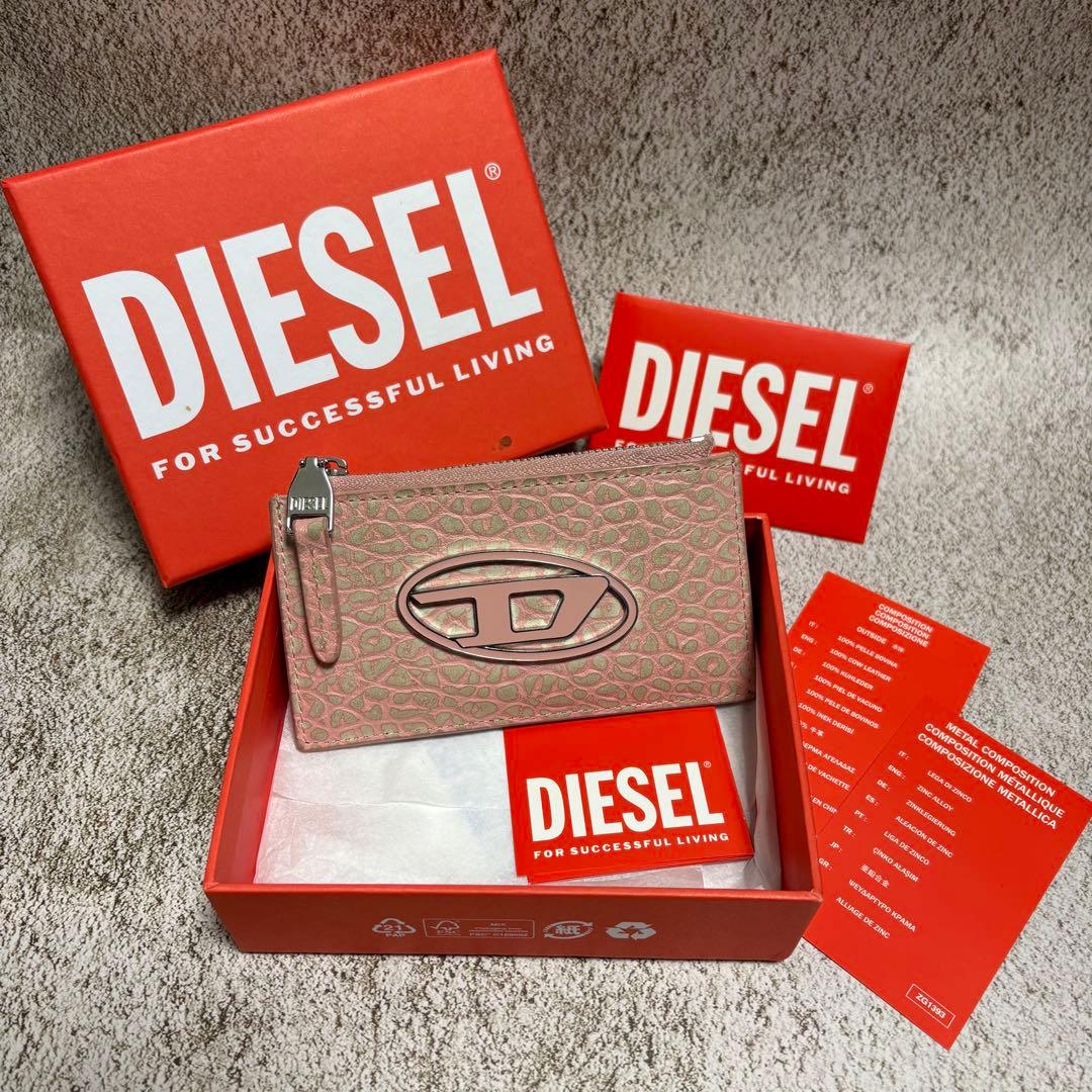 DIESEL ディーゼル ピンク カードケース 非売品 ノベルティ - メルカリ