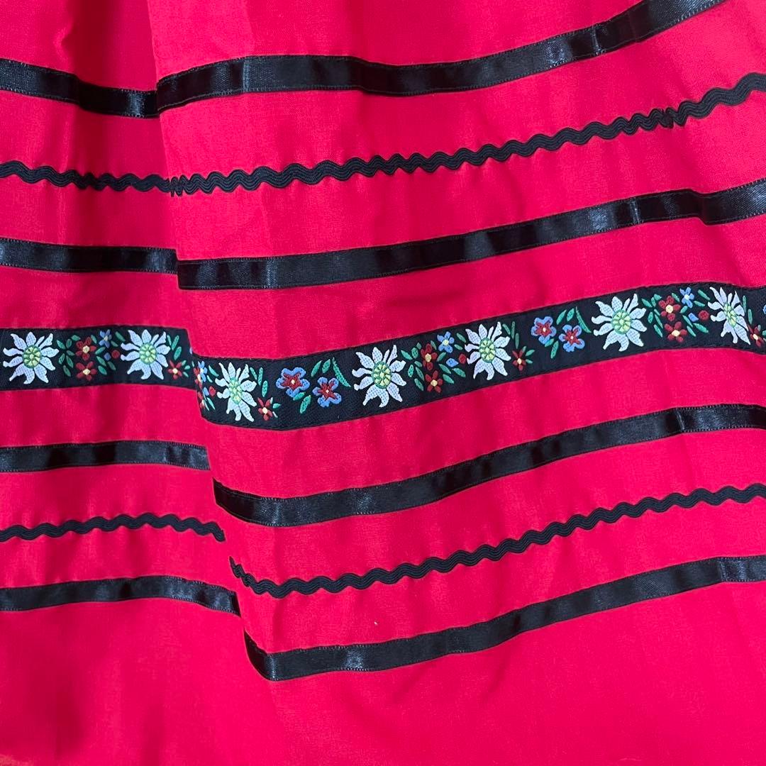 AURORA フォークダンス フレアスカート ペルー製 - メルカリ