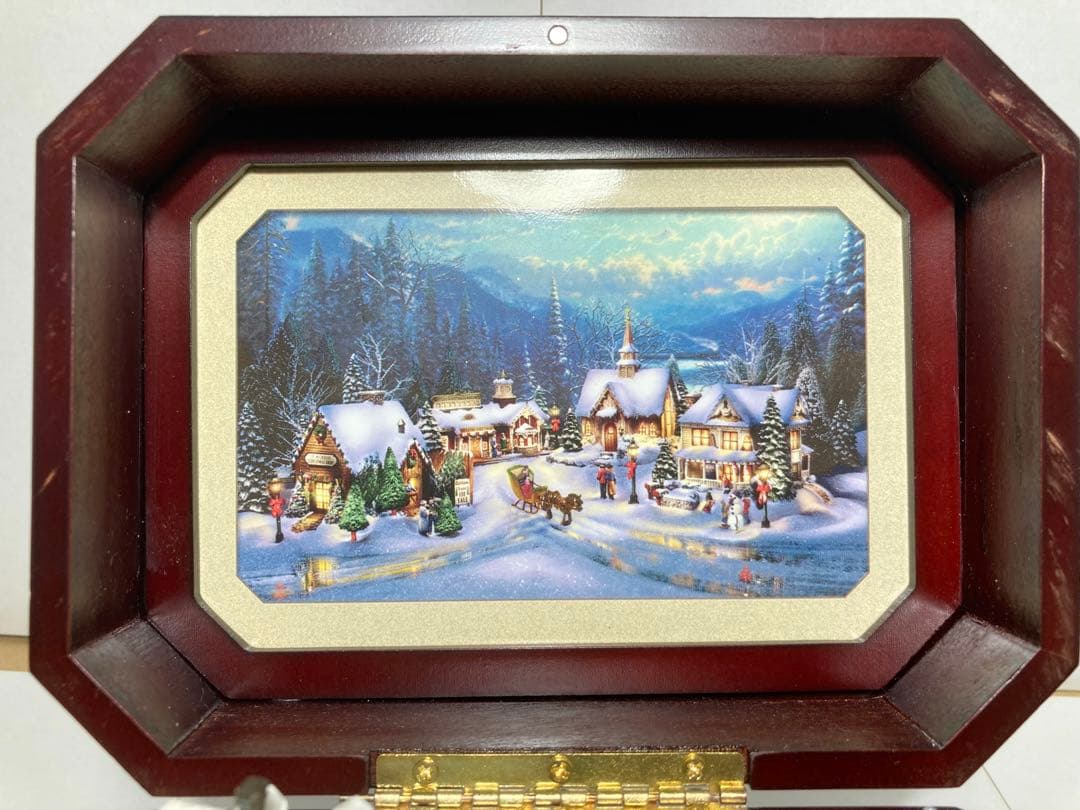 トーマスキンケード オルゴール ホリデーギャザリング 2002限定版｜廃