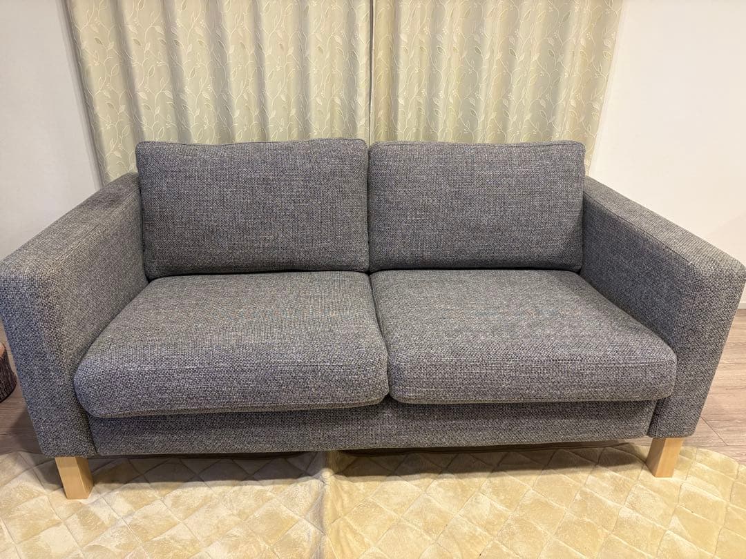 ☆引き取り限定☆IKEA KARLSTAD（カルルスタード） 2人掛けソファ