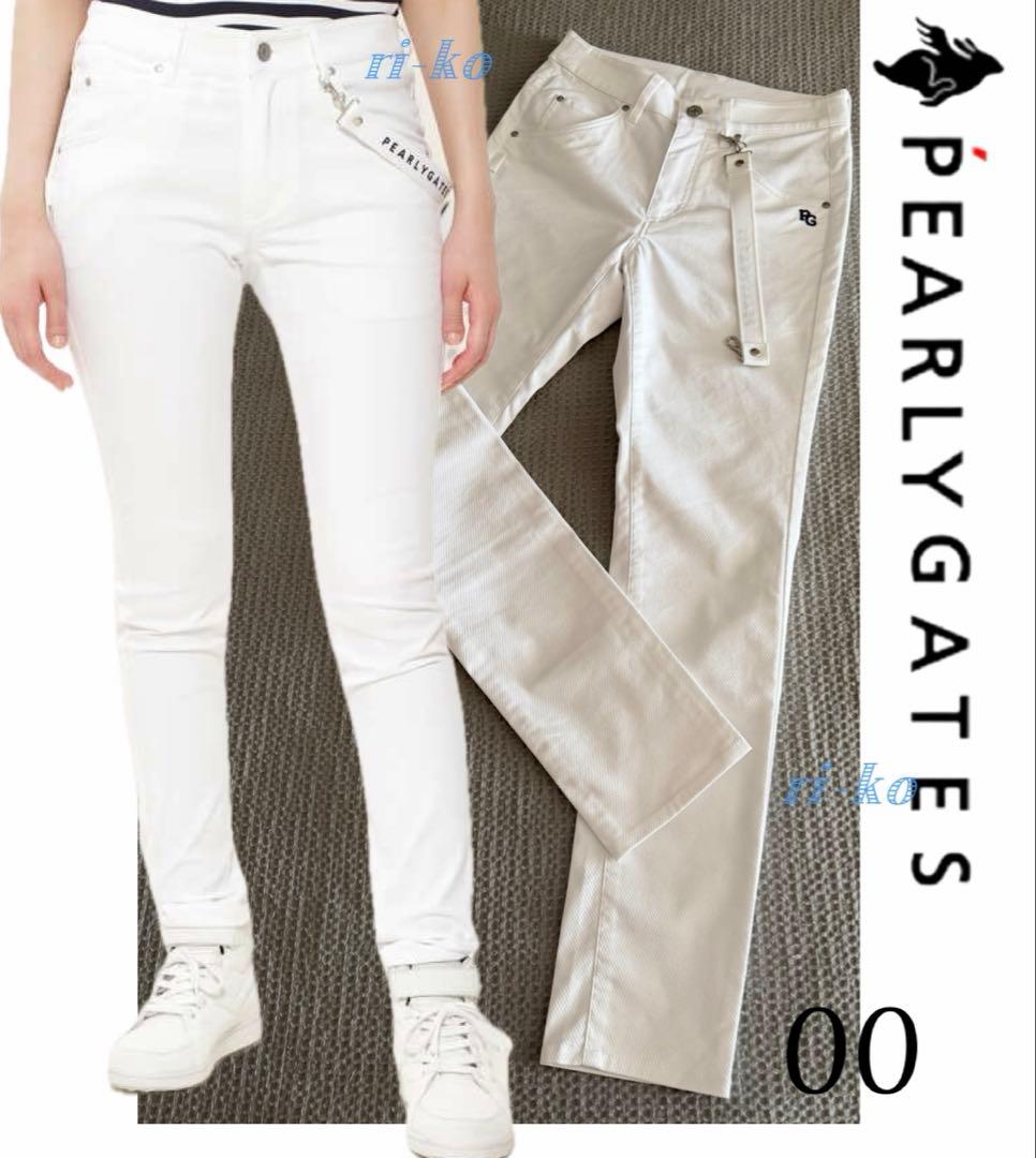 超美品】PEARLY GATES ♪ 5ポケットドビーEXストレッチパンツ00 - メルカリ