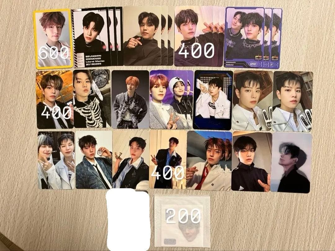 straykids スンミン トレカ まとめ売り - メルカリ