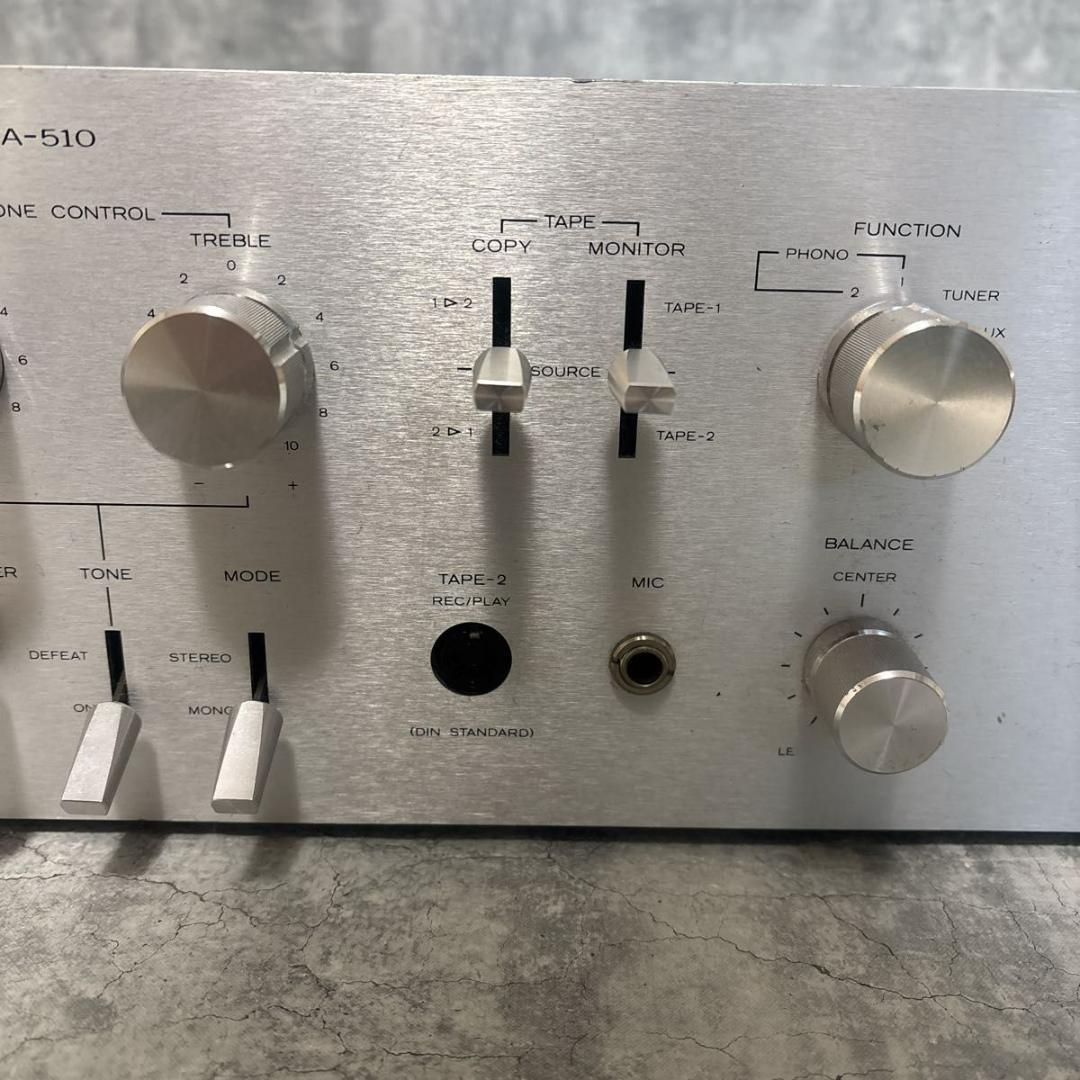 日立 HITACHI Lo-D HA-510 プリメインアンプ 通電確認済 - メルカリ