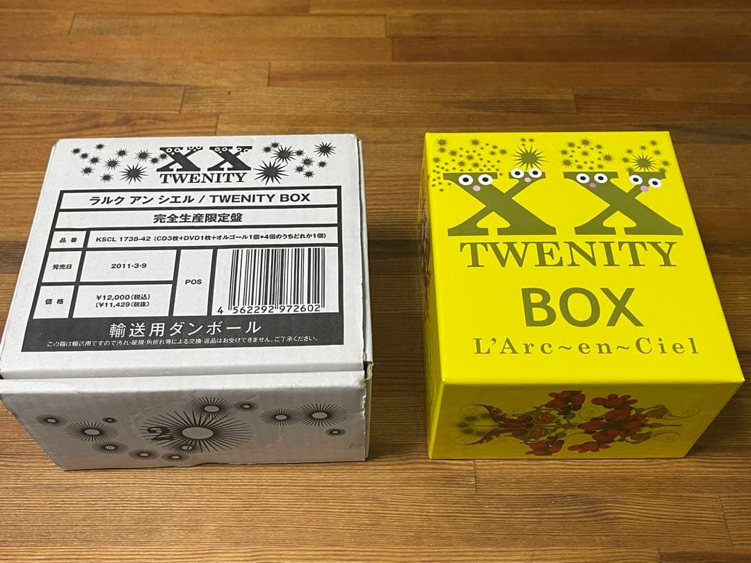 L'Arc~en~Ciel TWENITY BOX オルゴール(flower) - メルカリ