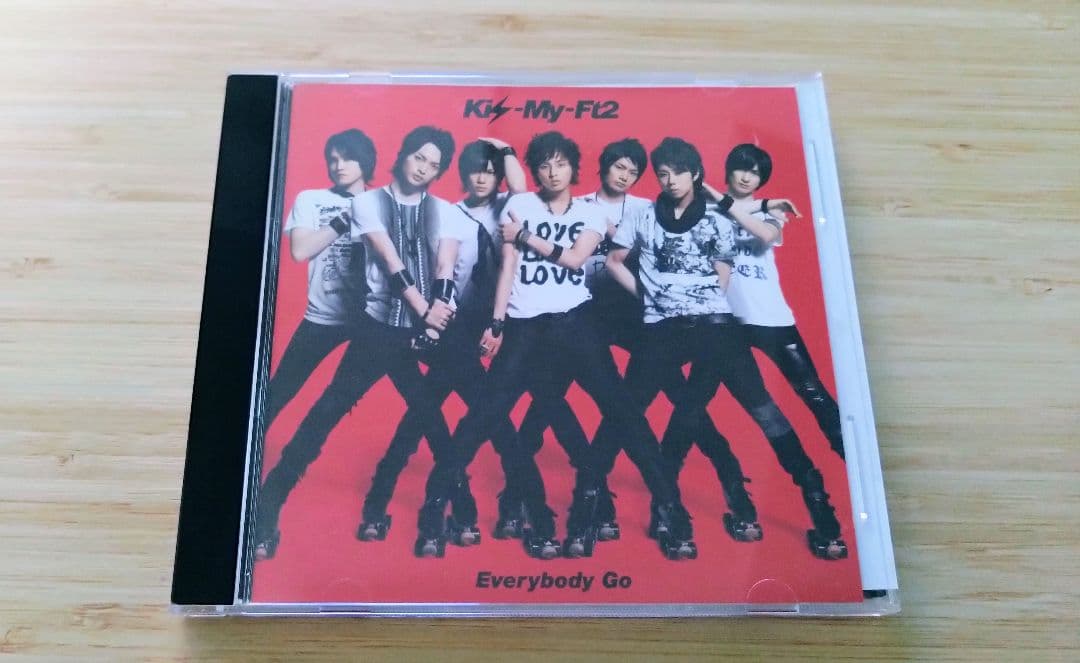 Kis-My-Ft2/Everybody Go (帯、折り込みチラシ付き) - メルカリ