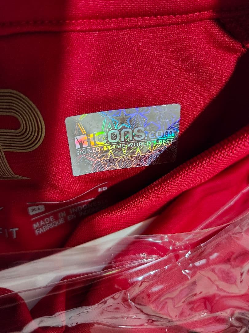 ポルトガル代表 ブルーノフェルナンデス サイン ユニフォーム icons