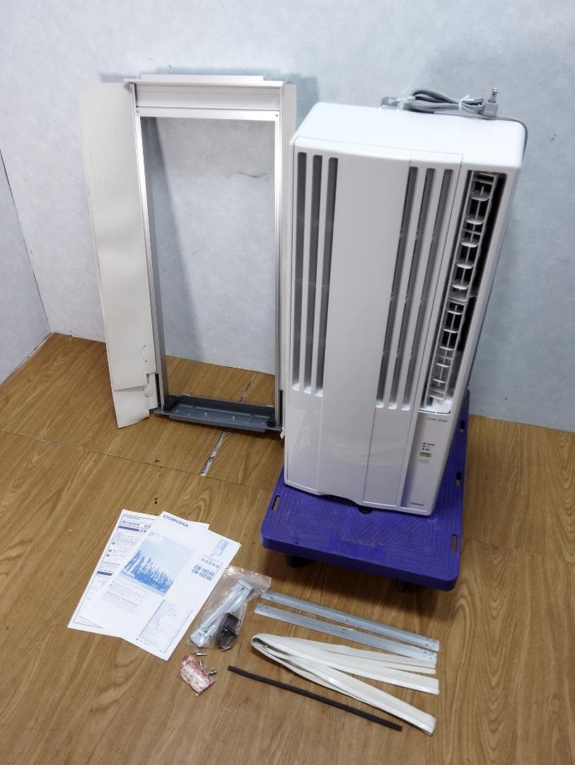 K☆034 コロナ ウインドエアコン（冷房専用） CW-1624R 美品！ 楽天市場】コロナ ウインドエアコン CW-1624R(WS) シェルホワイト