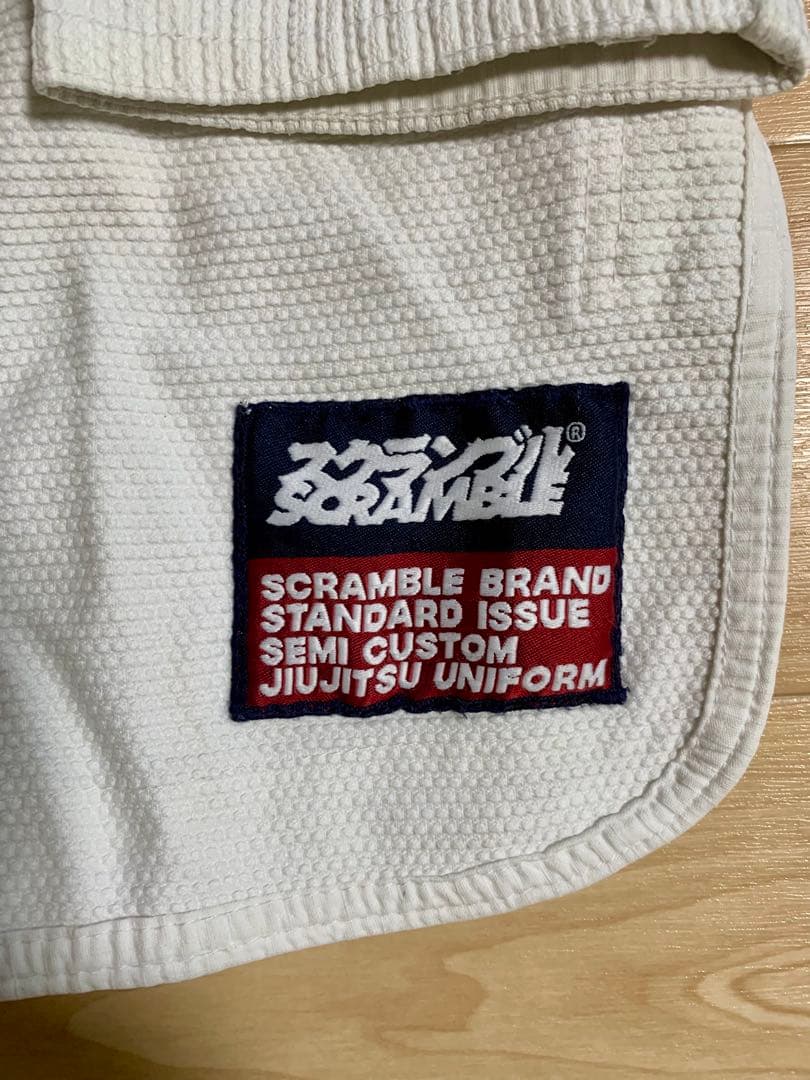 SCRAMBLE STANDARD ISSUE ブラジリアン柔術着 A1L 白 - メルカリ