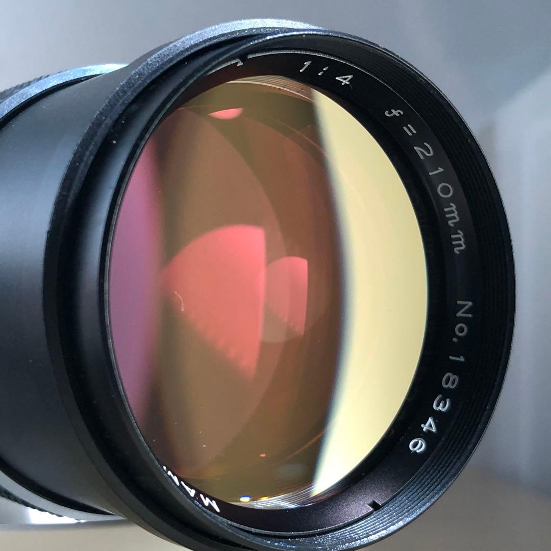 純正付属品付 MAMIYA SEKOR C 210mm f4 - メルカリ