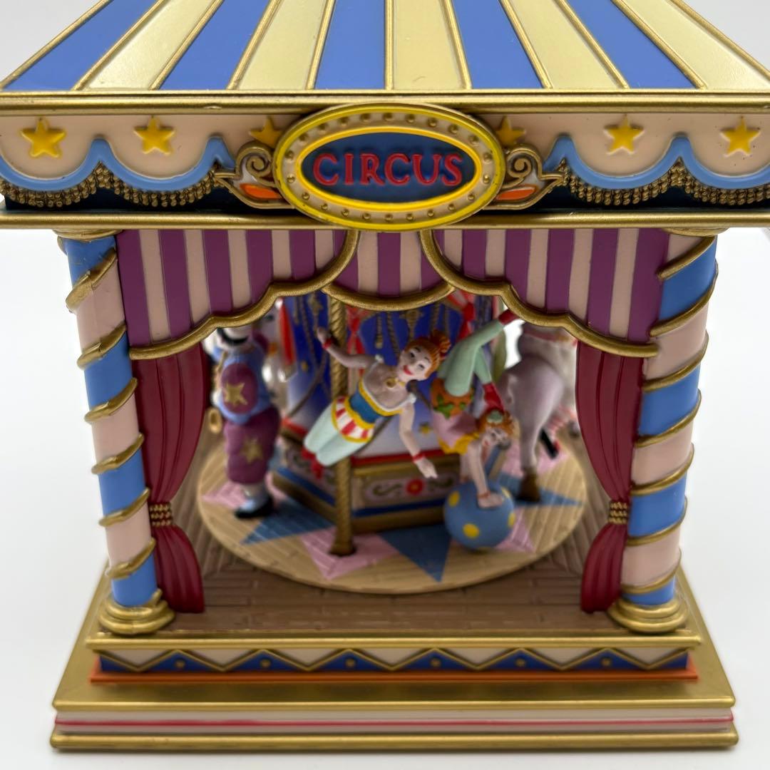 希少】むらいこうじ オルゴール メリーゴーランド 「星に願いを」回転