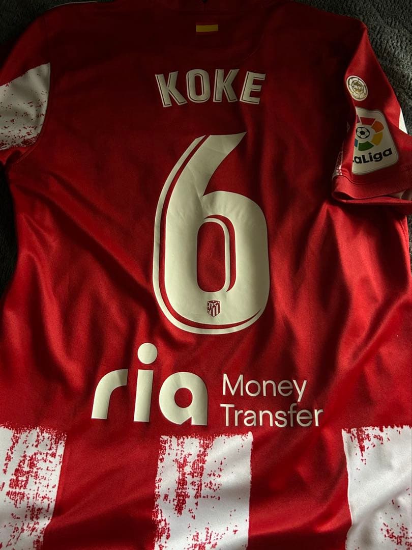 希少品】アトレティコ・マドリード コケ ユニフォーム 20/21 - メルカリ