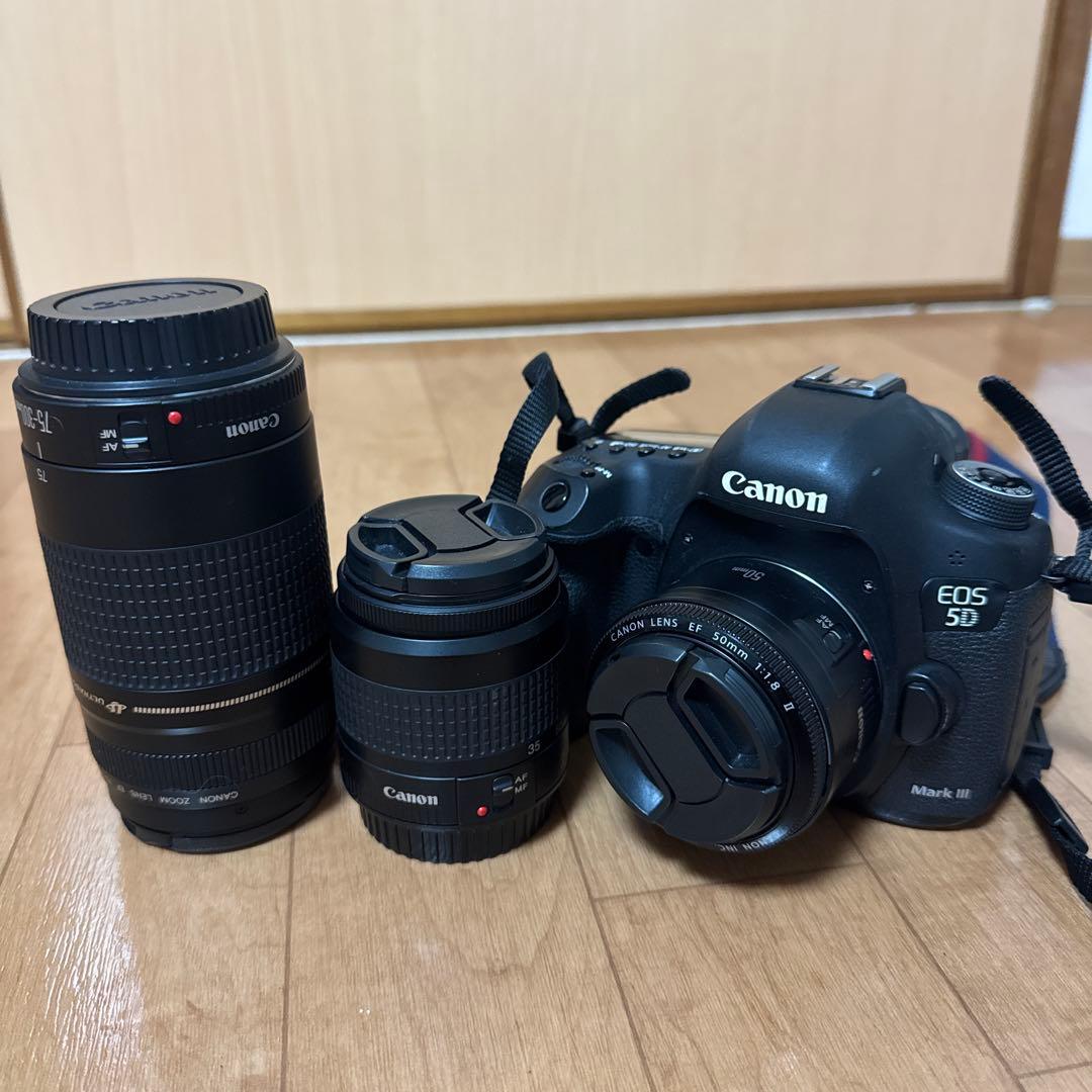 Canon EOS 5D Mark III + レンズセット Amazon.co.jp: Canon デジタル一眼レフカメラ EOS 5D Mark III レンズ