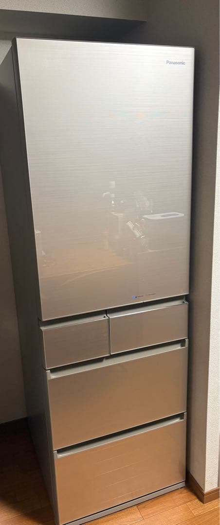 【送料込】パナソニック 冷蔵庫 シャンパンゴールド 右開き ヨドバシ.com - パナソニック Panasonic パーシャル搭載冷蔵庫 （406L