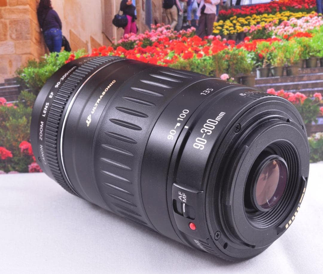 Canon EF 90-300mm F4.5-5.6 望遠ズームレンズ 動作良好