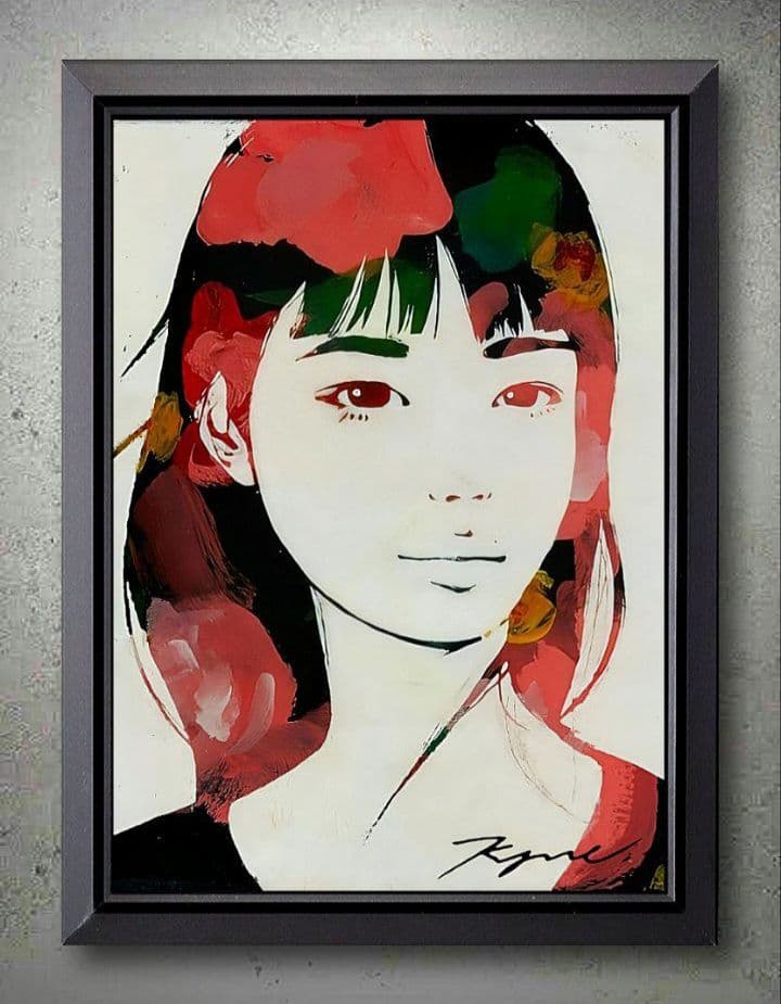 kyne・キネ【A4サイズ写真ポスターフレーム付き3点セット】ポスター