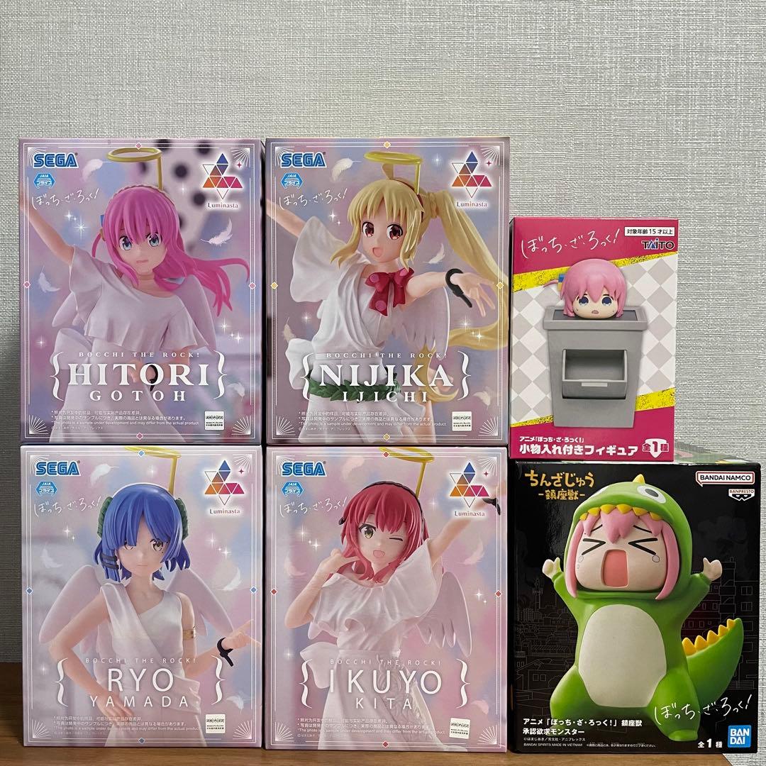 ぼっち・ざ・ろっく！ フィギュア まとめ売り 6点セット - メルカリ