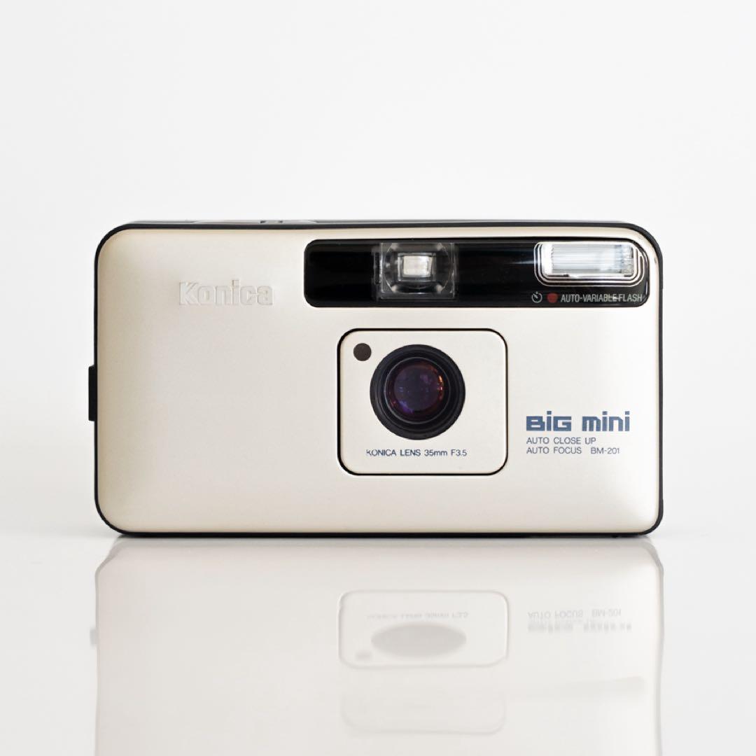 【完動品•動作良好•現像済】コニカ Konica Big mini BM-201 KONICA BiG mini BM-201 | ヨアケマエカメラ フィルムカメラ修理・販売
