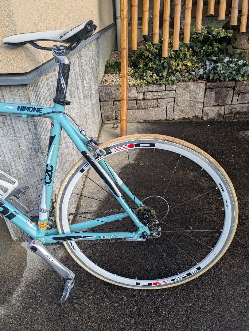 ☆09式年美品☆】Bianchi carbonロードC2C Nirone - メルカリ