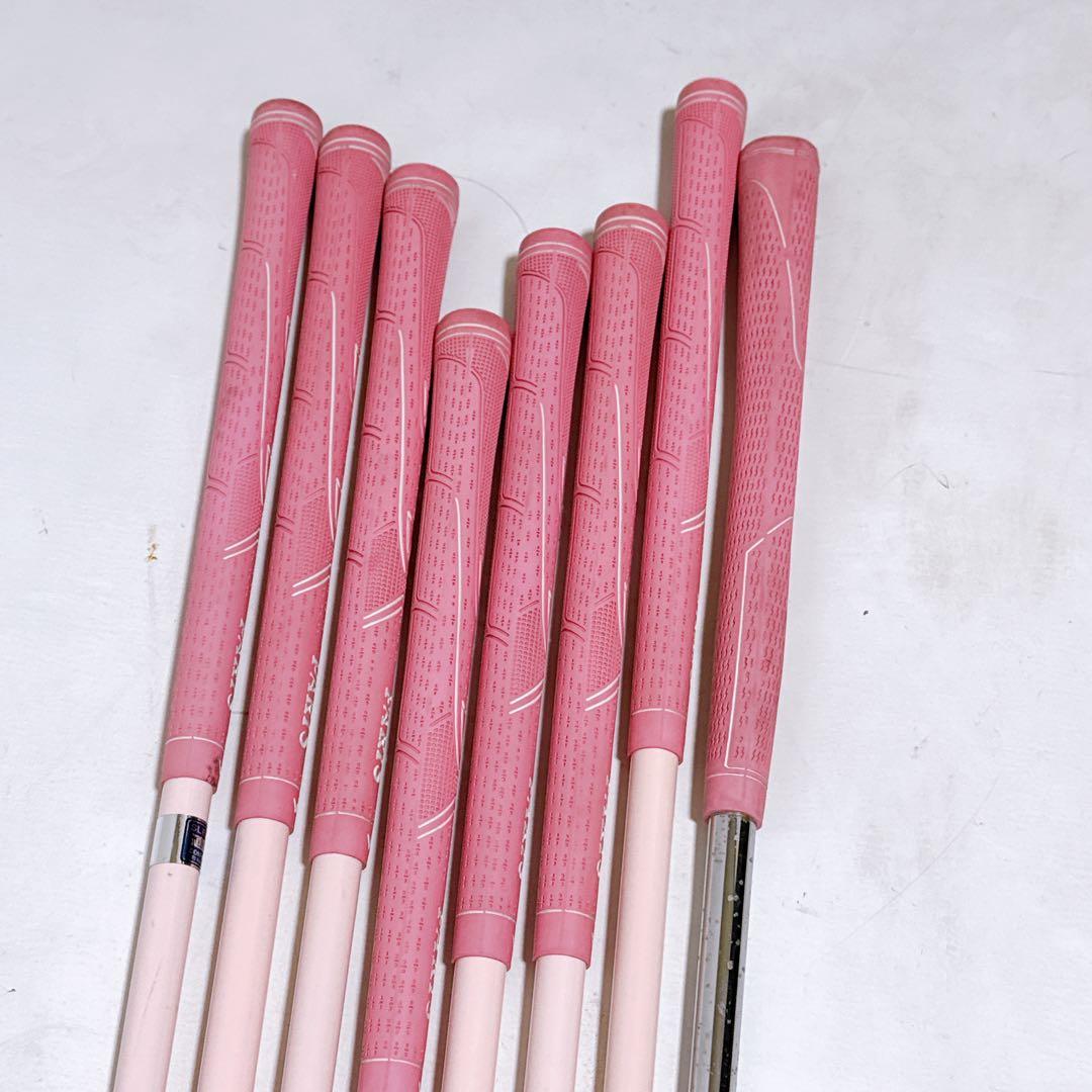 PARIS 400 パリス ゴルフクラブセット レディース ピンク 8本 - メルカリ