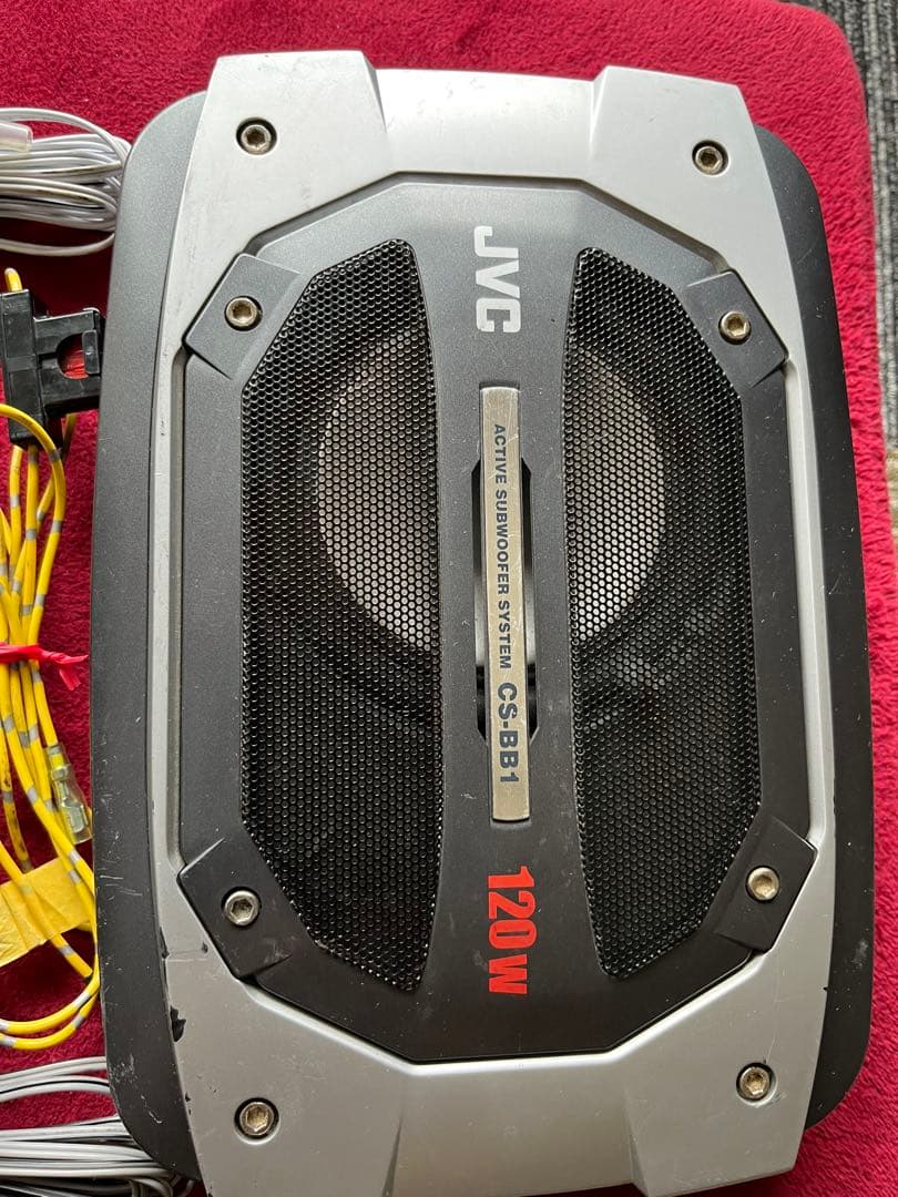 低音すごいJVC CS-BB1 ウーファー 120W - メルカリ