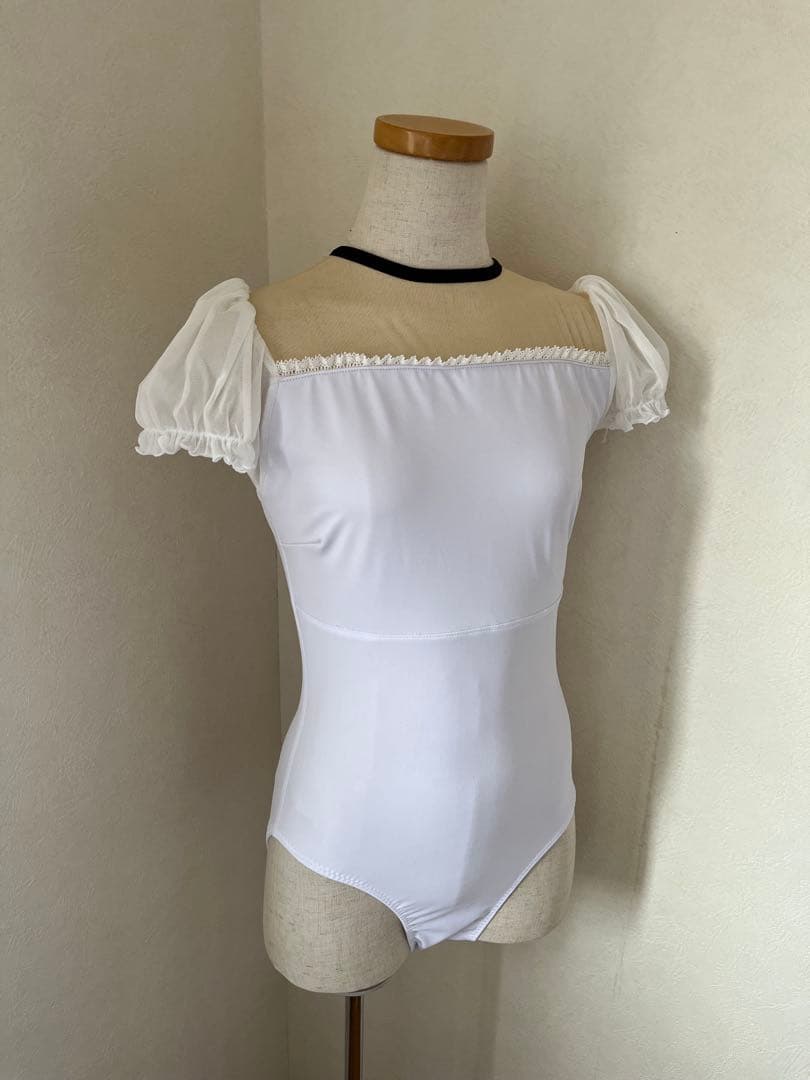 ラ・ヴィオレテラのバレエレオタード 宝塚娘役レオタードサイズM