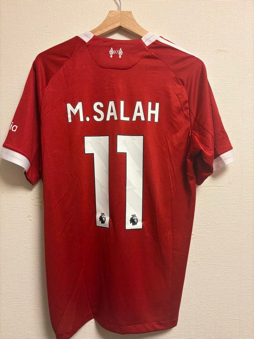 リヴァプール モハメド・サラー 11 adidas ユニフォーム 25/26 - メルカリ