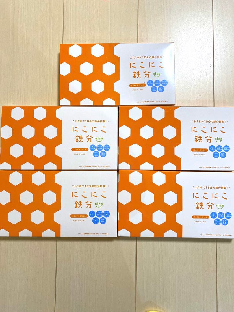にこにこ鉄分 5箱セット にこにこ鉄分 5箱セット