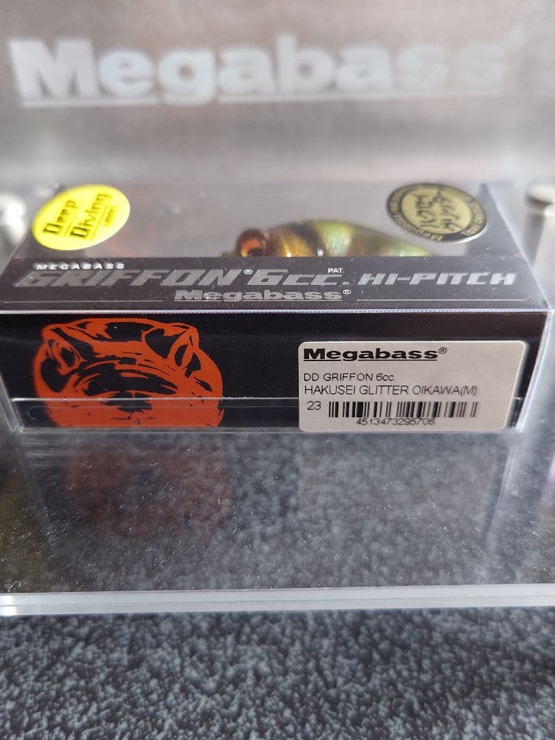 メガバス ito ddグリフォン6cc 剥製グリッター オイカワm 新品未開封