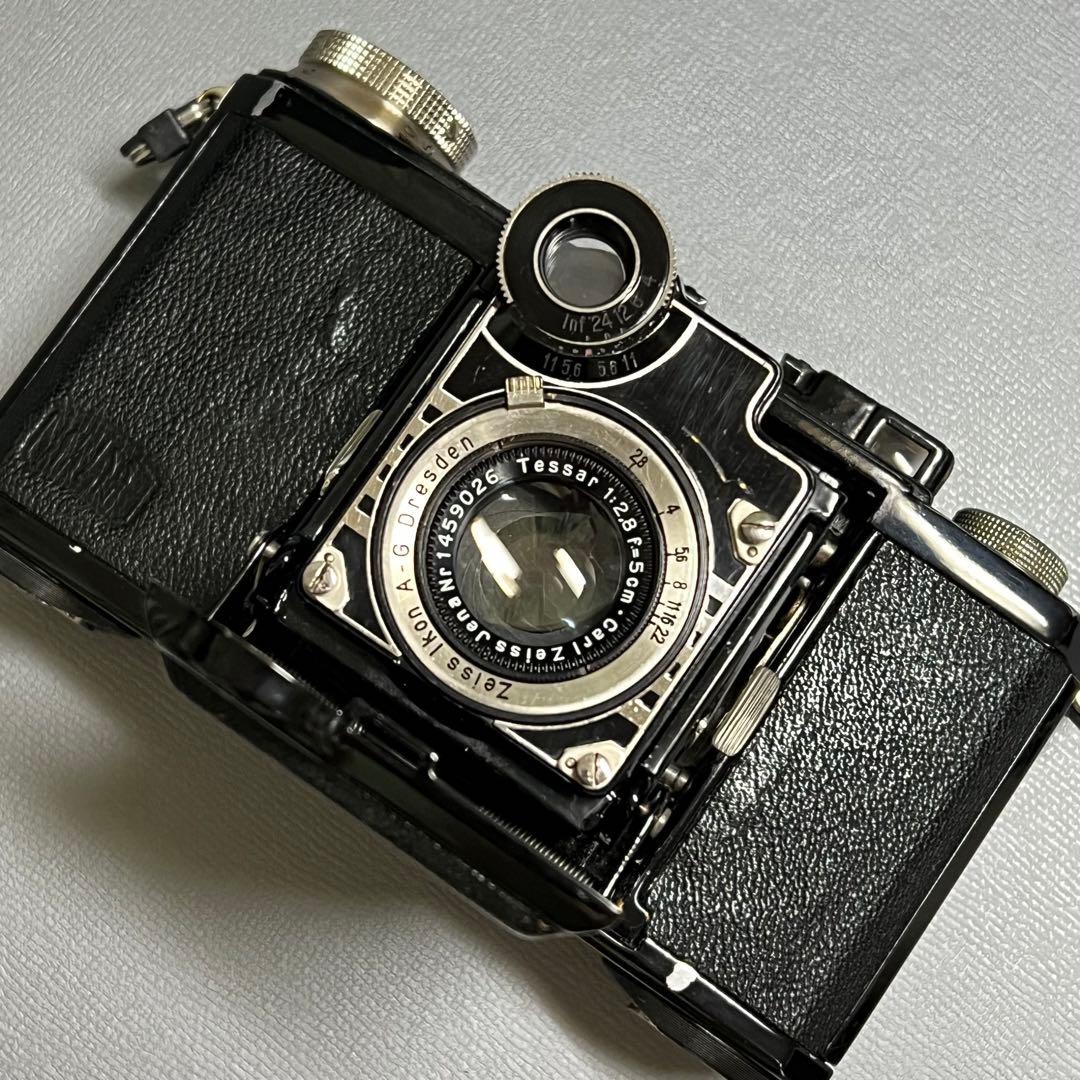 希少】スーパーネッテル テッサー50mm f2.8 ツァイス・イコン蛇腹