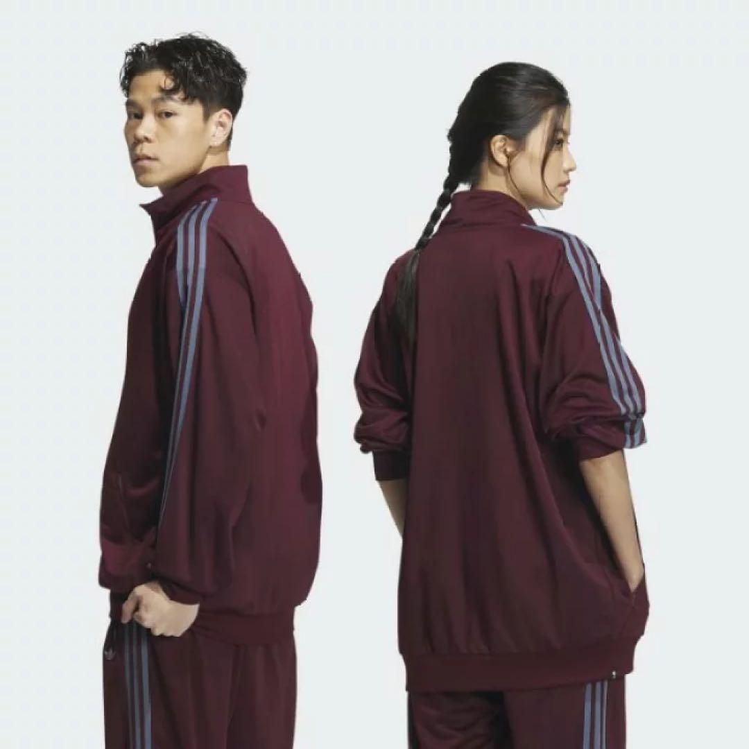 アディダス ベッケンバウアー トラックジャケット マルーン ワイン