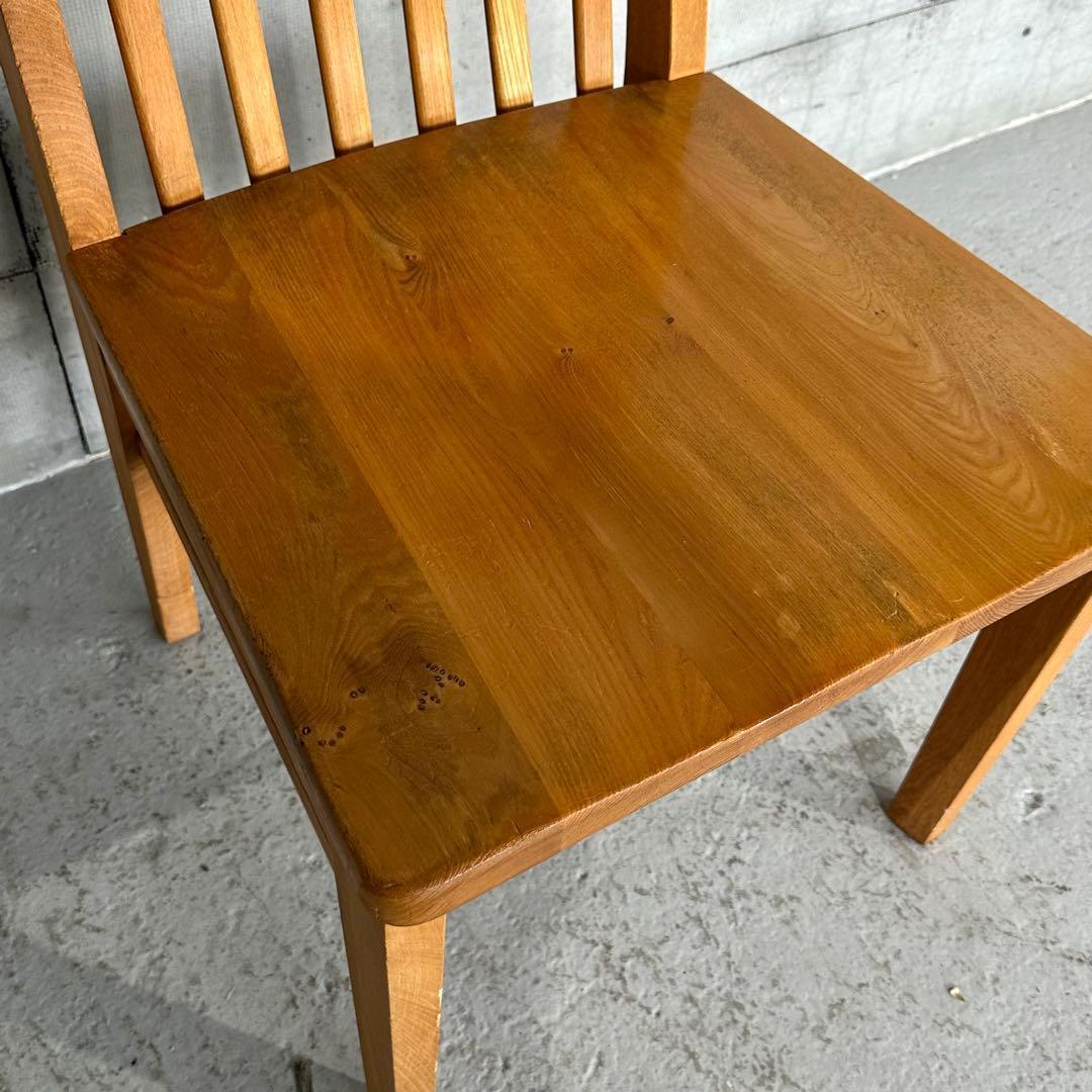 ☆杉本家具☆ ホワイトオーク無垢 ダイニングチェア｜オイル塗装 高級