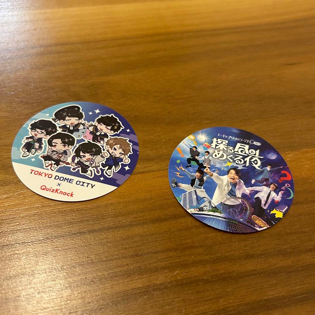 東京ドームシティ Quizknock ステッカーセット - メルカリ