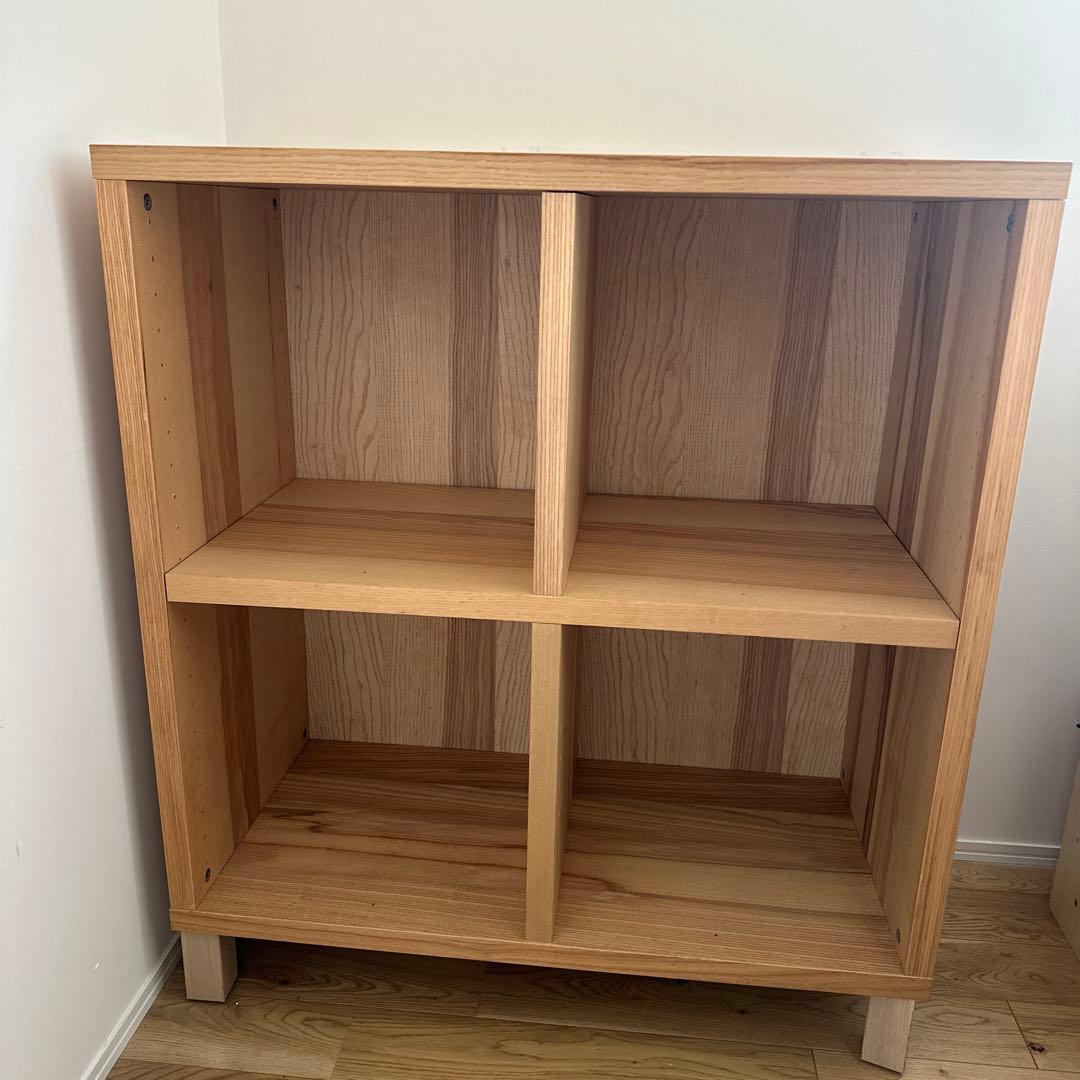 IKEA TRABY トレービー 木製棚 脚つき - メルカリ