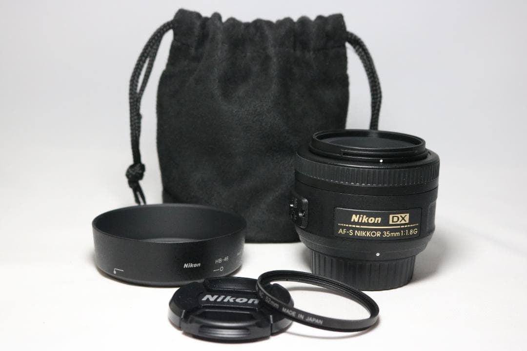 ⭐美品 単焦点レンズ Nikon 35mm 1.8G⭐新品級！簡単にプロ級に！⭐