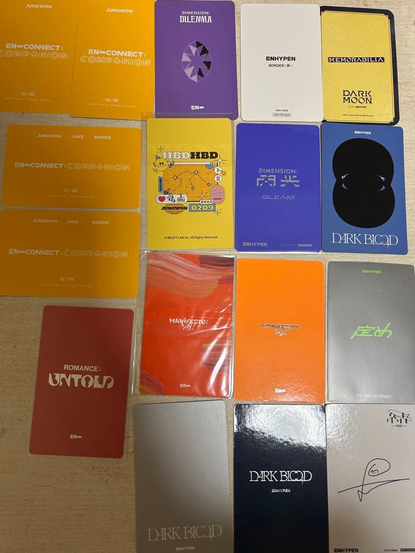 ENHYPEN jungwon トレカ - メルカリ