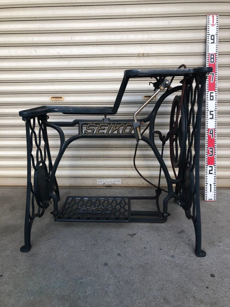 SEIKO 鋳物台　アンティーク　オブジェ　セイコー　ミシン鉄脚 10月2日SEIKO TE-6納品しました！ | 静岡県西部地域随一 浜松市にある