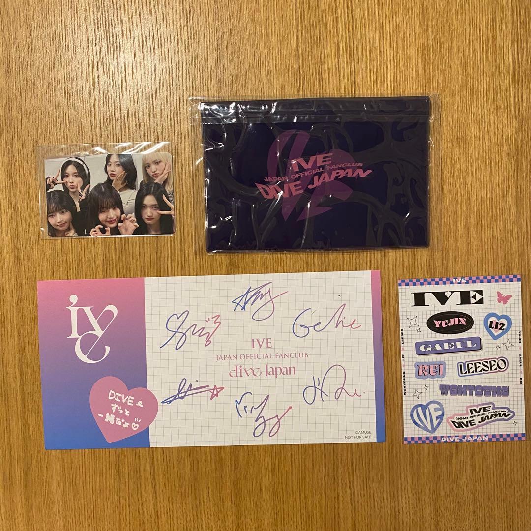 IVE JAPAN ファンクラブ DIVE 2024年継続特典 トレカ 他 - メルカリ