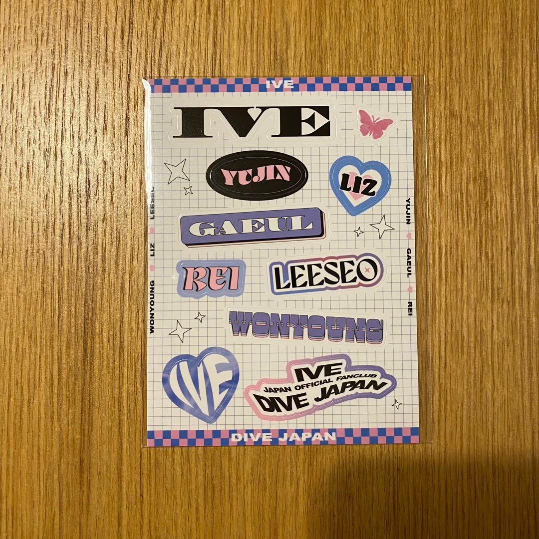 IVE JAPAN ファンクラブ DIVE 2024年継続特典 トレカ 他 - メルカリ