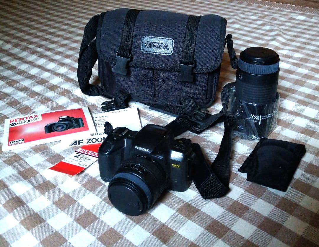 【セット売り】SIGMA カメラとAE Zoomレンズ　バッグ　説明書セット 楽天市場】詳しいお手入れ解説書付 一眼レフ カメラ クリーニング