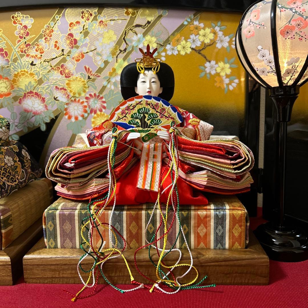 京雛 『平安水宝作 極上本頭本仕立十二単衣』 雛師 平安水宝作 - メルカリ
