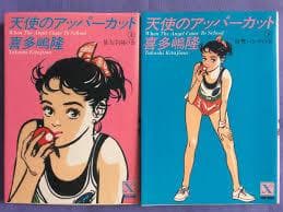 天使のアッパーカット上下 喜多嶋隆 吉田まゆみ 暴力学園 復讐パンチ